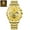 Gold Gold, variant on POEDAGAR Luxury Man Wristwatch Waterproof Luminous Chronograph Watch for Men Stainless Steel Men's Quartz Watches