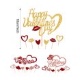 thumbnail image 3 of Ruiboury Valentine's Day themed letter cake topper, 3 of 9