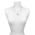 thumbnail image 3 of Delight Jewelry Silvertone Caduceus - PTA To the World You are a Mother Locket Necklace, 3 of 4