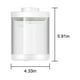 thumbnail image 3 of Frascos de Vidrio con Cierre a Presión Qazbgdl | Recipiente de Vidrio de Borosilicato Alto para Cereales, Café, Dulces y Alimentos Secos | Recipiente Hermético para Cocina | 500 Ml, 900 Ml, 1200 Ml,, 3 of 7
