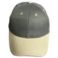 thumbnail image 6 of 6 Panel Solid Plain Cotton Adjustable Velcro Unisex Light Weight Baseball trucker Cap Hat One Size Fits Most., 6 of 11