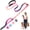 Hot Pink, variant on Jumpress Hands Free Dog Leash 4.7-6.5FT, Reflective Shock Absorbing Bungee Dog Leash & Car Seat Belt, Durable for Medium Large Dogs Walking Running (Pink)