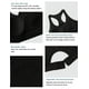 thumbnail image 5 of Sujetador deportivo Zibnwek de alto soporte ajustable de alto impacto para mujer, 5 of 6