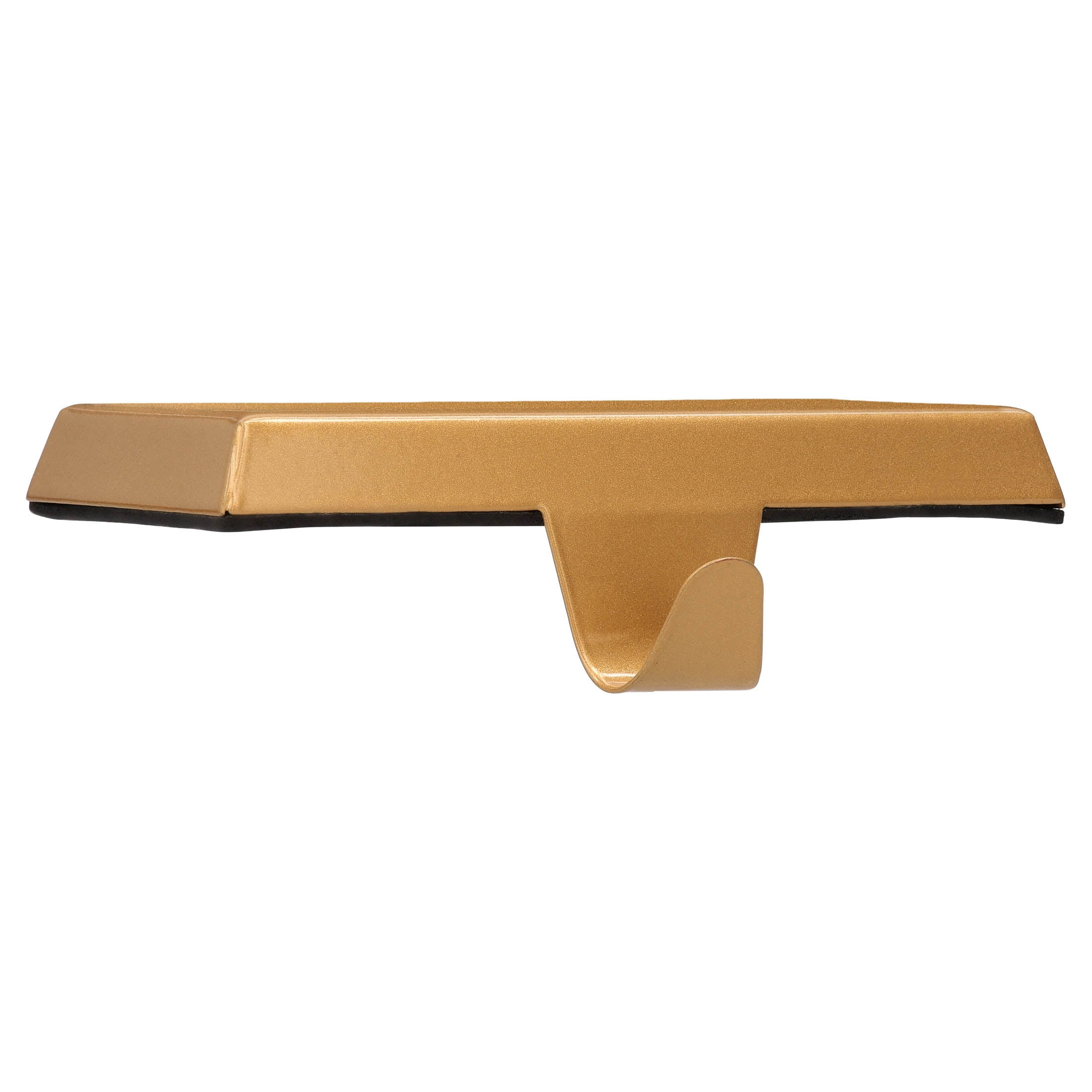 Holiday time 2-Count Gold Metal Christmas Base Stocking Holders, 5 inch