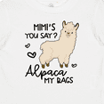 thumbnail image 4 of Inktastic Mimi's You Say Alpaca My Bags Boys or Girls Baby T-Shirt, 4 of 5