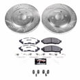 thumbnail image 3 of PowerStop Front Z36 Truck & Tow Carbon-Fiber Ceramic Brake Pad and Drilled and Slotted Rotor Kit Fits: NISSAN Select Models K8325-36, 3 of 4