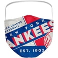 thumbnail image 2 of Adult Fanatics Branded New York Yankees Throwback Face Covering 3-Pack, 2 of 6