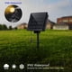thumbnail image 5 of Luces Subacuáticas Led Solares Proyector De Luz Para Estanque Ip68 Proyector Submarino A Prueba De Agua Luz Para Estanque Jardín Césped Proyector Luz De Proyección Jardín Piscina Estanque Iluminación seitruly HA024112-01, 5 of 6