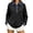 Black, variant on Womens Winter Warmth Loose Fit Hoodie Sweatshirt Casual Long Sleeve Pullover Top