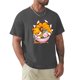 thumbnail image 1 of Kitsune Udon-Camiseta de verano para hombre camisa de gran tamaño en blanco y negro 2 0, 1 of 7