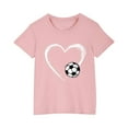 thumbnail image 1 of Zpanxa Chemises Filles T-Shirt à Imprimé d'Halloween Col Rond Manches Courtes Haut Mode en Coton 7 Ans, 1 of 4