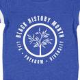 thumbnail image 4 of Inktastic Life Freedom Diversity Black History Month Badge with Tree Boys or Girls Baby Bodysuit, 4 of 5