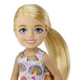 thumbnail image 4 of Barbie Chelsea Doll, Small Doll with Red Hair in Pigtails & Blue Eyes in Removable Bumblebee Dress, 4 of 7
