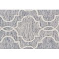 thumbnail image 5 of Natal Modern Moroccan Trellis Rug, Charcoal Gray/Ivory, 9ft x 12ft Area Rug, 5 of 7