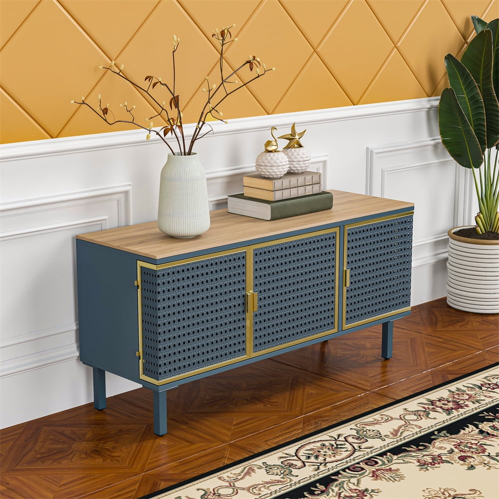 Modern Living Room Organizer Cabinet, Multi-functional Storage Cabinet ...