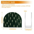 thumbnail image 4 of Yayeee Napkin Holder for Table Kitchen Paper Tissue Organization, Dark Green Plants, 4 of 8