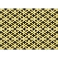 thumbnail image 1 of Ahgly Company Indoor Rectangle Patterned Bakers Brown Area Rugs, 2' x 5', 1 of 6