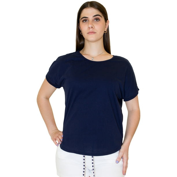 Blusa manga corta para dama
