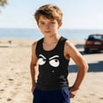 thumbnail image 2 of Niño Pequeño Niños Niños Camisola sin Mangas Gradiente Suave Imprimir Moda Fondo Lindo para el Desgaste Informal Y Ocasiones Especiales, 2 of 8
