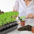 thumbnail image 2 of Flower Pot Mat Felt Can Be Self Cut Diy Plant Automatic Water Absorption Mat, 2 of 8