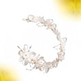 thumbnail image 4 of Accesorio de boda para fiesta, corona de perlas, tocado de moda para el cabello, adorno para el cabello de novia, 4 of 6