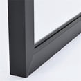 thumbnail image 5 of Vinnova Tafalla Glass & Aluminum Panel with Framed Fixed in Clear/Matte Black, 5 of 5