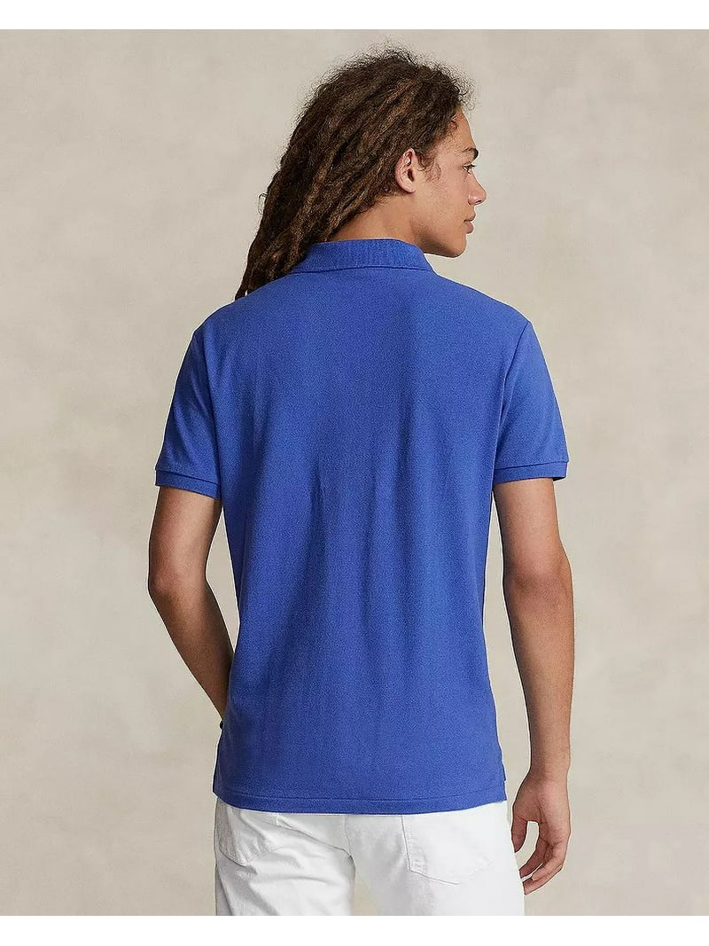Polo Ralph Lauren Men Slim fit Short Sleeve Polo Shirt XXL Blue