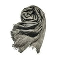 thumbnail image 2 of Wiyuqeen Womens Cotton Linen Scarves Lighweight Scarf for Four Season Elegant Plain Oversized Shawl Wrap Dressy Casual Scarf, 2 of 3
