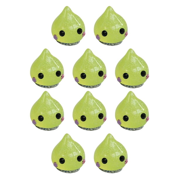 Toystoory Herramienta de fijación de pintura de diamante, localizador de plástico de dibujos animados, fijador de perforación, accesorio de bordado DIY, Verde 10piezas Toystoory CBP024879