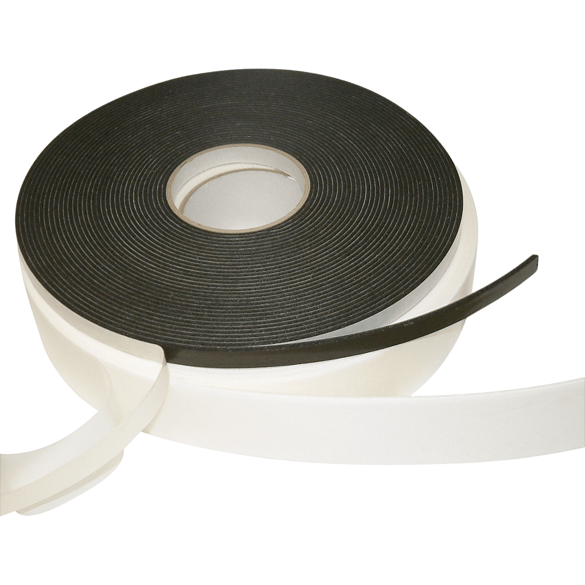 JVCC Polyethylene Foam Tape [Double-Sided, Closed Cell, 1/8 inch thick] (DC-PEF12A): 1 in. x 18 yds. x 1/8 in. thick (White)