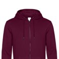 thumbnail image 2 of B&C Mens Full Zip Hoodie, 2 of 4