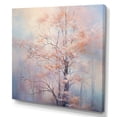thumbnail image 2 of Designart "Peach Trees love expression" Landscape Trees Canvas Print, 2 of 5
