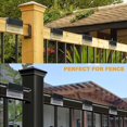 thumbnail image 5 of Solar Light - Solar Light Outdoor Garden Home Garden Decoration Outdoor Landscape Colorful Steps Fence Fence Wall Light, 5 of 5