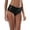 Black, variant on Alove Women's High Waist Tummy Control Sexy Solid Swim Bottoms
