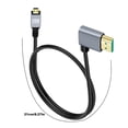 thumbnail image 2 of Cable adaptador práctico de 0,5/1/2M Compatible con Micro HDMI a Cable Compatible con HDMI, 2 of 9