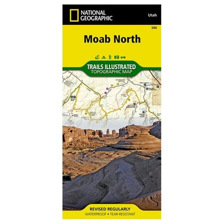 Moab North (National Geographic Trails Illustrated Map) - National
