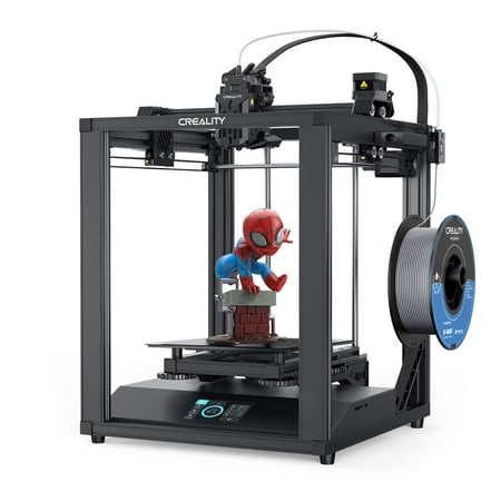 Creality 3D Printer Ender 5 S1 High-Speed with 300 High-Temp Nozzle Direct Drive Extruder 8.66*8.66*11.02 inch Black
