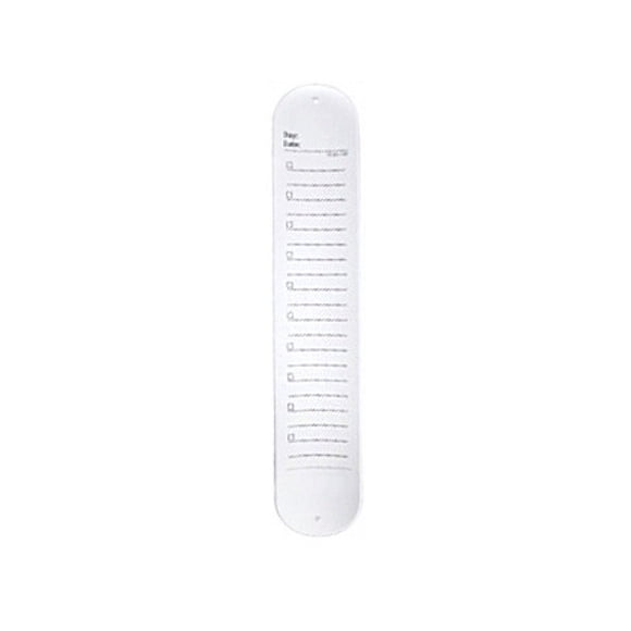 Seitruly Muñequera de silicona para notas, resistente al agua, reutilizable, borrable, usable, nota, hogar, escuela, , recordatorio de Suministros de escritura y corrección