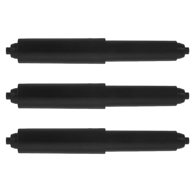 AURARMLET 3Pcs Spring Loaded Toilet Paper Roller Inserts Plastic Rods for Adjustable Toilet Paper Holders