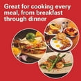 thumbnail image 3 of 3-in-1 Electric Indoor Grill + Griddle, 8-Serving, Reversible Nonstick Plates, 2 Cooking Zones with Adjustable Temperature (38546), Black, 3 of 7