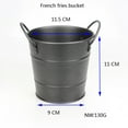 thumbnail image 3 of Bar Ice Bucket Mini Metal Buckets Small Tin French Fry Portable, 3 of 5