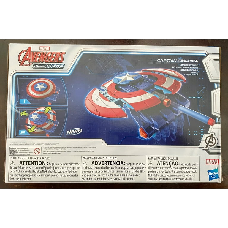 Bouclier Captain America Avengers Nerf MechStrike - Drimjouet