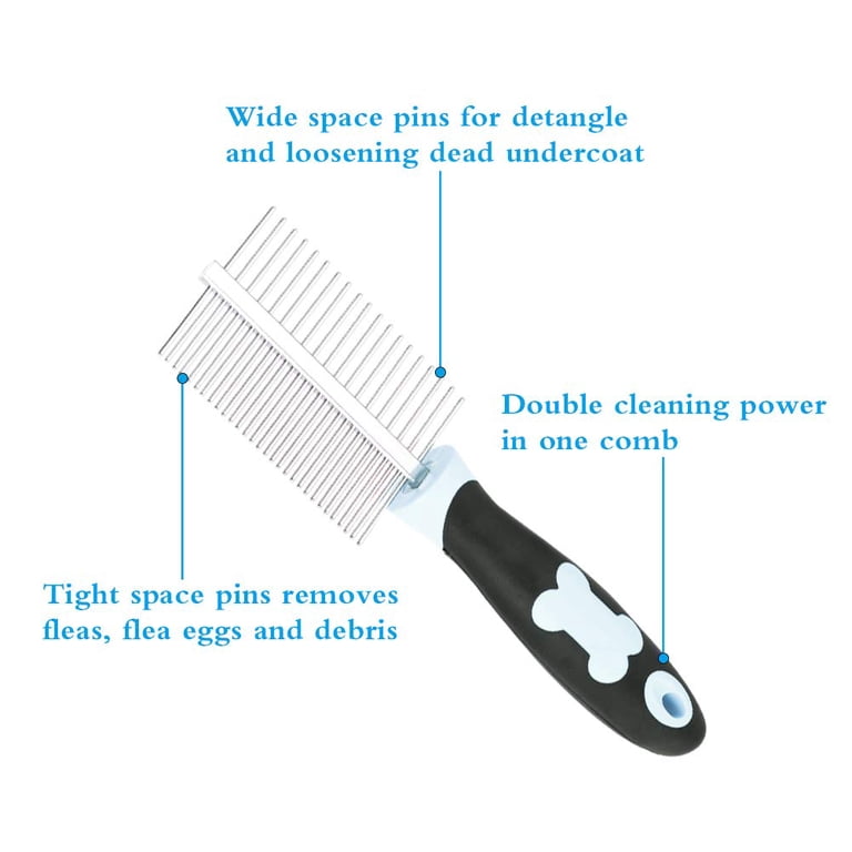 Topekada Slicker Brush + Double-Sided Comb Duo photo 3