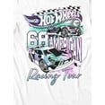 thumbnail image 3 of Hot Wheels Neon American Racing Tour Boys Graphic Short Sleeve T-Shirt (White, S-XXL), 3 of 4