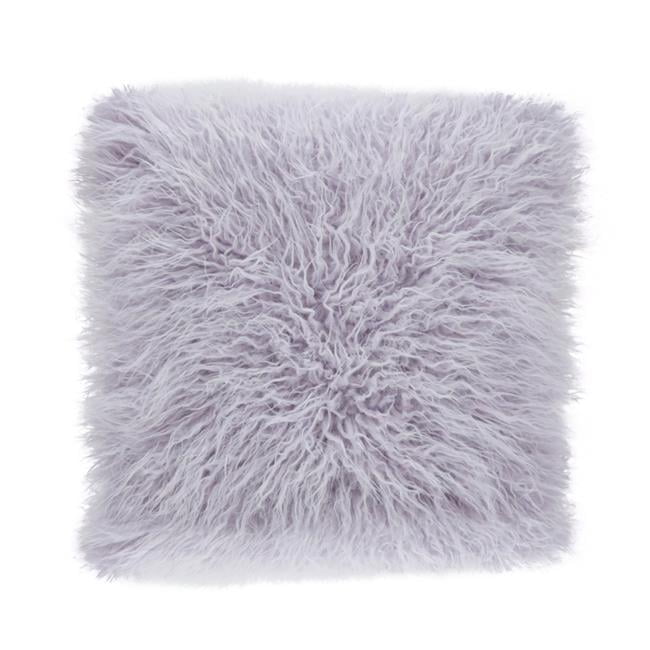 Lavender fluffy pillow sale