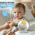 thumbnail image 3 of Baby Proof Me Buffi 5-in-1 Electric Nail File and Buffer, Newborn Essentials Baby Grooming Kit, 3 of 10