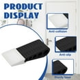 thumbnail image 3 of LAMIRO 3Pcs Door Stoppers for Bottom of Door,Not Effortless to Deform Door Stoppers for Wall,Not Restricted By Fixed Installation Under Door Noise Stopper,black, 3 of 7