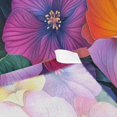 thumbnail image 3 of Yayeee Tapestry Wall Hanging for Bedroom 90" x 60" Living Room Home Wall Art Decor, Large Purple Flowers, 3 of 7