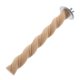 thumbnail image 5 of Percha de madera para pájaros, plataforma de juguete, palo para moler patas, accesorio para jaula de pájaros, para cacatúas, periquitos, cotorras y otras aves pequeñas, 5 of 7