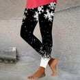 thumbnail image 2 of Hueook Leggings for Women Tummy Control Womens Christmas Fashion Printed Leggings Yoga Casual Pants Leggings Multicolor XL, 2 of 5